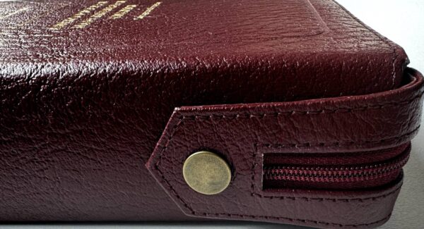 English-Russian Parallel Bible (NASB ) / Англо-Русская Параллельная Библия  Z-Burgundy